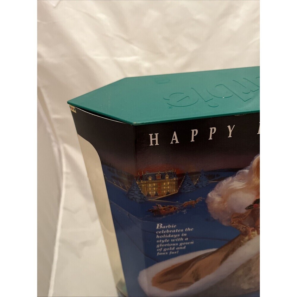Happy Holidays 1994 Barbie Doll, Vintage, Unopened - Picture 10 of 16